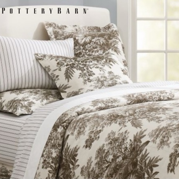 Pottery Barn Other - Pottery Barn Matine Toile Shams